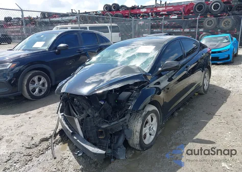 2014 Hyundai Elantra Se из США, поврежденный, VIN KMHDH4AE5EU033213